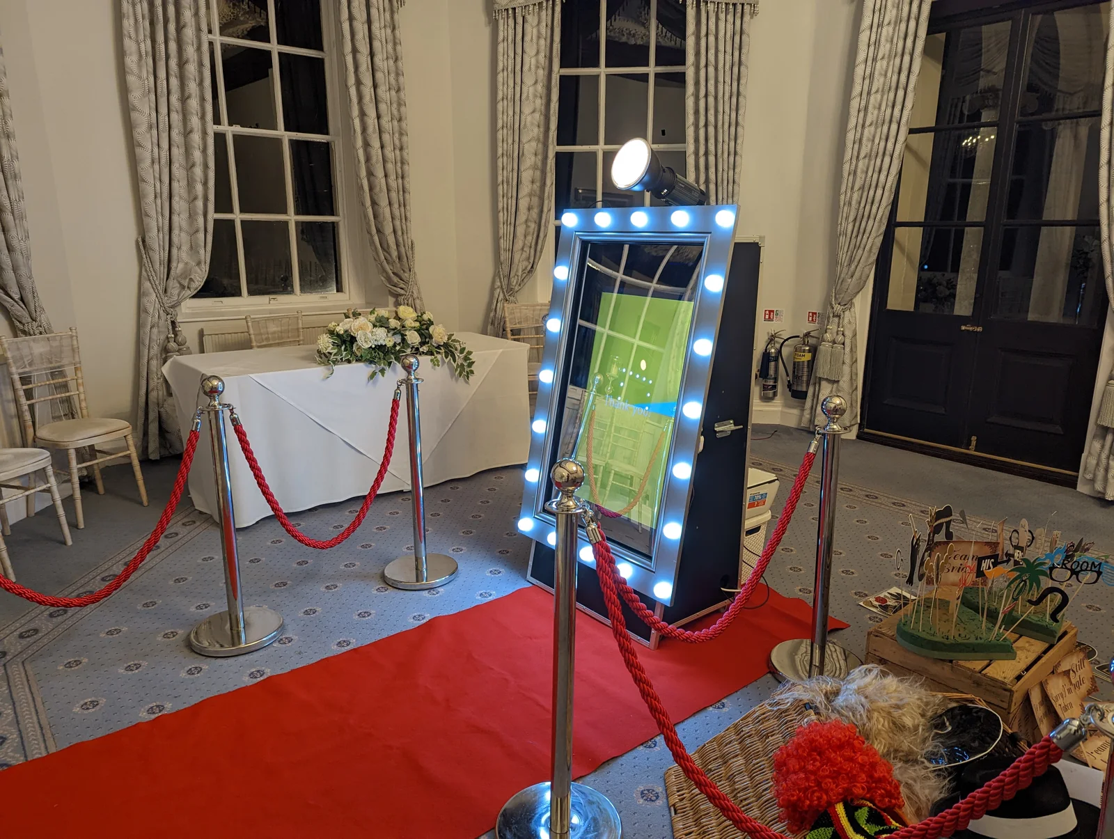 Magic Mirror ready for guests
